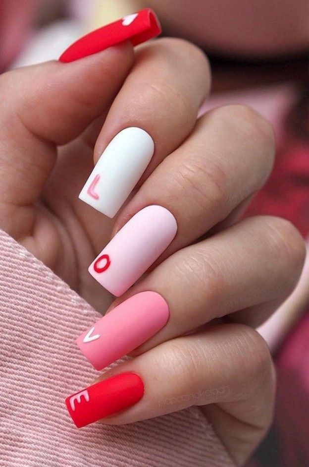 24 Easy Valentine's Day Nail Designs